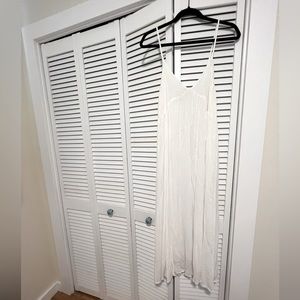 Z Supply White Flowy Maxi Dress